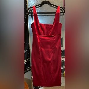 Calvin Klein - Red Cocktail Dress - 6/8